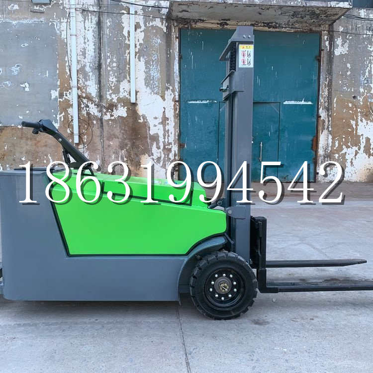 广州市小型电动叉车1吨2吨步行站驾式电瓶堆高充电装卸车液压升降车铲车